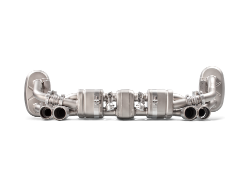 Akrapovic 12-15 Porsche 911 Carrera S/4/4S/GTS (991) Slip-On Line (Titanium) w/ Titanium Tips | S-PO991SO-HT/1
