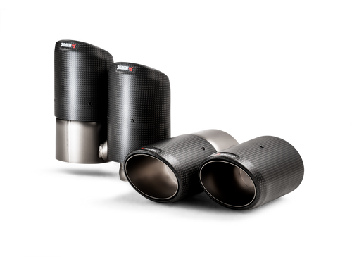 Akrapovic 2018+ Porsche Cayenne V6 (536) Tail Pipe Set (Carbon) | TP-CT/53
