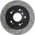 StopTech Sport Drilled & Slotted Brake Rotor; Rear Right - 127.40068R