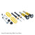 ST Suspensions XTA Height, Rebound Adjustable Coilover Kit w/ Top Mounts For VW Golf IV (1J) 1.8,2.0 + 1.9TDI;Beetle - 18210805