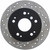 StopTech Sport Drilled & Slotted Brake Rotor; Rear Right - 127.40040R