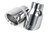 APR Double-Walled 3.5" Slash-Cut Tips (Polished Silver) - Set of 2 | TPK0006