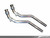 AWE Non-Resonated Downpipes for B8 S5 4.2L - 3215-11036