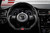 APR Steering Wheel - Carbon Fiber & Perforated Leather - Mk7 Golf R Silver (For use without Paddles) | MS100206