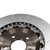 034Motorsport 2-Piece Floating Rear Brake Rotor Upgrade Kit for Audi B9/B9.5 RS4/RS5 - 034-301-2010