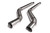 HPA Street Downpipes With Ceramic Coating With Cat For 4.0T Audi (C7) S6,S7 - HVA-271-Street-C