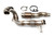 HPA Downpipe With Ceramic Coating With Cat For MQB (FWD) 1.8T & 2.0T - HVA-254-Street-C