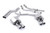 Milltek Cat Back Exhaust - Non Resonated - Polished tips - SSXAU443