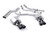 Milltek Cat Back Exhaust - Non Resonated - Cerakote Black Tips - SSXAU448