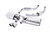 Milltek Cat Back Exhaust Polished Tips - SSXPO120