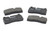 Dinan by Brembo Replacement Brake Pad Set For BMW 3-Series - D250-0853