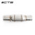 CTS TURBO MQB FWD EXHAUST DOWNPIPE WITH HIGH FLOW CAT (MK7/MK7.5 GOLF, GTI, GLI, A3 FWD) - CTS-EXH-DP-0014-CAT
