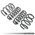 034Motorsports Dynamic+ Lowering Springs for MQB Volkswagen Tiguan 1.4T | 034-404-1033