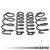 034Motorsports Dynamic+ Lowering Springs for MQB Volkswagen Tiguan 1.4T | 034-404-1033