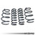 034Motorsport Dynamic+ Lowering Springs for MK7 Volkswagen E-Golf | 034-404-1032