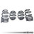034Motorsport Dynamic+ Lowering Springs for MK4 Volkswagen R32 | 034-404-1027