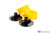 Unitronic Yellow Dogbone Mount Cap & Bushing EVO Kit | UH015-DRA