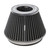 Ramair Pleated Medium Uni Performance Cone Air Filter & Velocity Stack- 70mm (2.75inch) OD | PR-CC-194-VS-70-BK