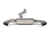 Akrapovic 2020+ Audi RS Q8 (M4) Evolution Line Cat Back (Titanium) w/Carbon Fiber/Titanium Tips | S-AU/TI/20H