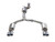 AWE Touring Edition Exhaust for Audi C7 A7 3.0T - Quad Outlet, Chrome Silver Tips - 3015-42074