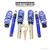 Solo Werks S1 Coilover System - VW (A7 MKVII) 2015+ Golf & Golf Wagon Gas Engines 50mm Front Struts with Rear Multi-Link Suspension | S1VW013