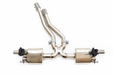 Fabspeed Porsche E3 Cayenne S 2.9L Turbo Valvetronic Exhaust System - VAR-FS.POR.E3S.VES