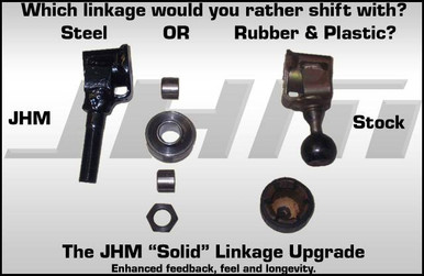 JHM Solid Linkage Upgrade for B6-B7 A4, 2004 and up (6-speed) - JHM-LNK-B6B7A46S