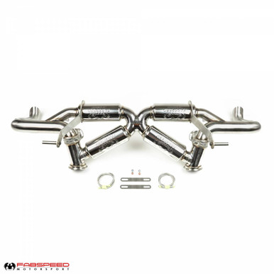 Fabspeed Audi R8 V10 Valvetronic Supersport X-Pipe Exhaust System - FS.AUD.R820V10.VLV