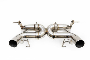 Fabspeed Lamborghini Aventador SVJ Valvetronic Supersport X-Pipe Exhaust System - FS.LAM.AVRSVJ.VLV