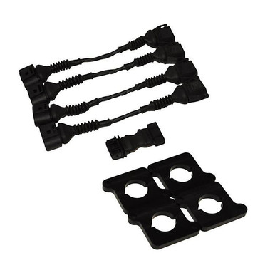 034Motorsport Coil Conversion & ICM Delete Kit for Early 1.8T to 2.0T FSI Coils - 034-107-7008-BLK