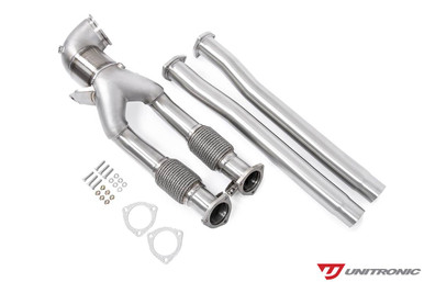 Unitronic Downpipe w/ Midpipes for 2.5TFSI EVO - UH033-EXA