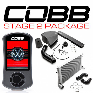 COBB Audi Stage 2 Power Package with S Tronic Flashing A3 FWD/Quattro (8V) - VLK0020120-DSG-A