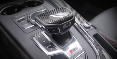 ABT Sportsline Carbon Fiber Shift Knob Cover - AN707001240-1