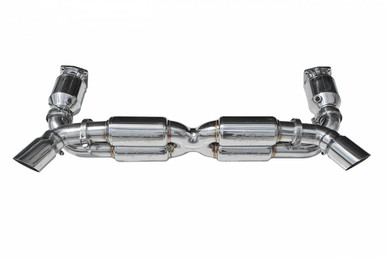 Fabspeed Porsche 997.2 GT2RS 70mm Supersport X-Pipe Exhaust System - FS.POR.9972GT2RS.SSX