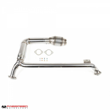 Fabspeed Porsche 718 Boxster / Cayman Sport Cat with Downpipe - FS.POR.718.SCDP