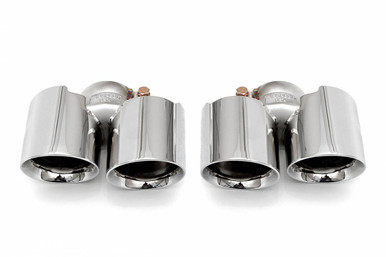 Fabspeed Porsche 997.2 Carrera Deluxe Quad-Style Tips - VAR-FS.POR.9972.QDTP