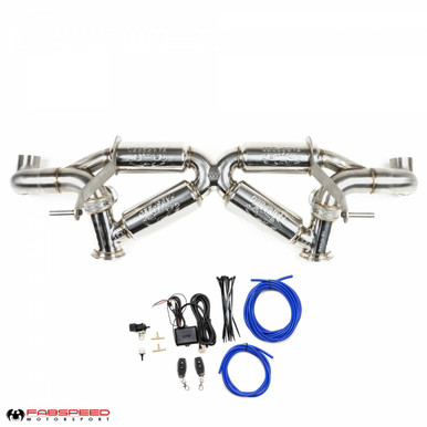 Fabspeed Audi R8 V10 Valvetronic Supersport X-Pipe Exhaust System - VAR-FS.AUD.R8V10.VLV