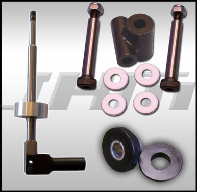 JHM Trio Package - Solid Shifter, Linkage and Bushing for 1998-1999, B5 A4, Passat, Early (Requires Late Shifter Base) - JHM-PKG-B5A4E