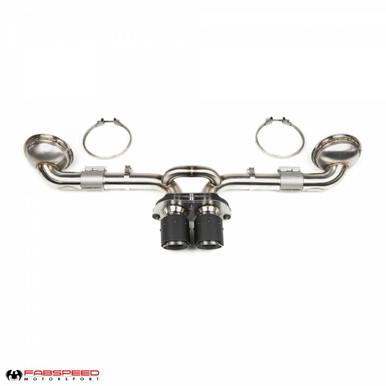 Fabspeed Porsche 991.2 Speedster Lightweight Supersport X-Pipe Exhaust System (2019-2020) - VAR-FS.POR.9912SPEED.SSXB