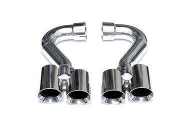 Fabspeed Porsche 955 S Deluxe Quad Style Tips - VAR-FS.POR.955V8.QDTP