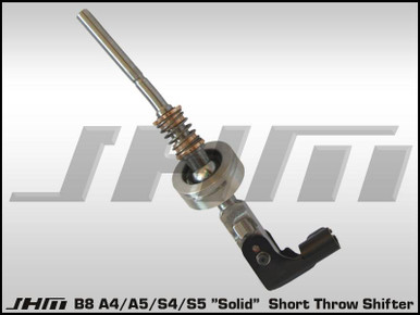 JHM Solid Short Throw Shifter For B8 A4/A5/S4 and S5, 2008 - on - JHM-STS-B8AS4AS5