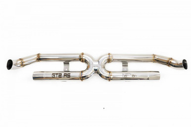 Fabspeed Porsche 991.2 GT2 RS Center Muffler Bypass X-Pipe - FS.POR.9912GT2RS.CMX