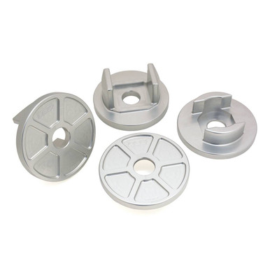 034Motorsport Aluminum Rear Subframe Mount Insert Kit for B8 Audi Platforms