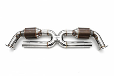Fabspeed Porsche 996 Carrera Sport Catalytic Converter X-Pipe (1999-2004) - FS.POR.996.SCX