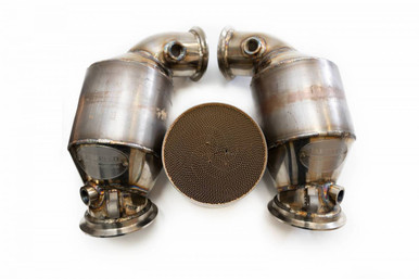 Fabspeed BMW M5 F90 Primary Sport Catalytic Converter Downpipes - FS.BMW.F90.PSCDP