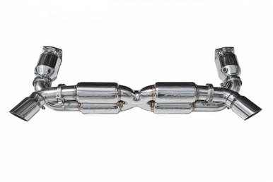 Fabspeed Porsche 997 GT2 Supersport 70mm X- Pipe Exhaust System (2008-2009) - FS.POR.997GT2.SSX