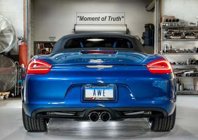 AWE Performance Exhaust for Porsche 981 Boxster/Cayman
