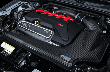 AWE 4.5" S-FLO Closed Carbon Intake System for Audi RS 3 / TT RS