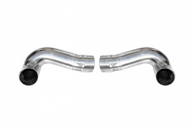 Fabspeed Porsche 997.2 Carrera Side Muffler Bypass Pipes - VAR-FS.POR.9972.SMB