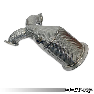 034Motorsport High Flow Catted Downpipe for B9 Audi S4/S5